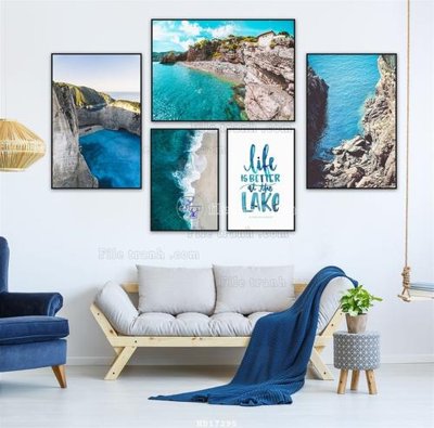 Download file File tranh treo hiện đại HD17295 (gốc) in mica cao cấp