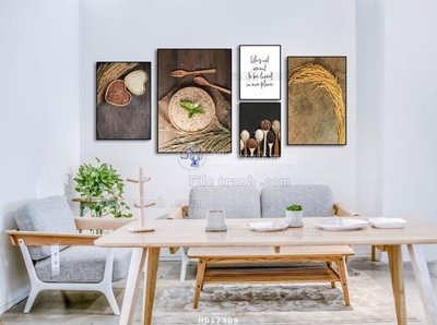 Download file File tranh treo hiện đại HD17309 (gốc) in mica đèn LED