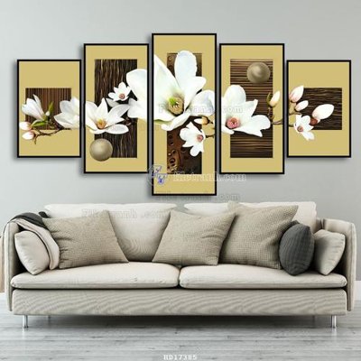 File gốc File tranh treo hiện đại HD17385 (PNG) không nền chất lượng