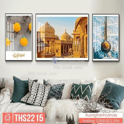 File in ấn File tranh treo hiện đại HD17452 (bản gốc) cao cấp