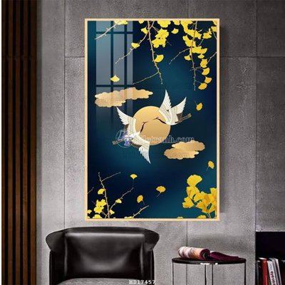 File tranh in trần 3D File tranh treo hiện đại HD17457 (ảnh gốc)