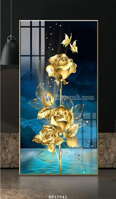 File in lụa File tranh treo hiện đại HD17541 (chất lượng cao) File tranh treo hiện đại HD17541