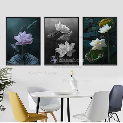 File ảnh File tranh treo hiện đại HD17545 (gốc) in Hiflex