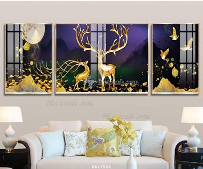 File tranh trang trí File tranh treo hiện đại HD17558 (file gốc)