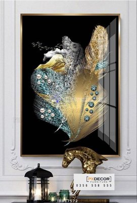 File gốc in tráng gương File tranh treo hiện đại HD17572 chi tiết