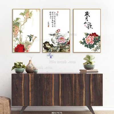 File gốc File tranh treo hiện đại HD17575 (trang trí) cho phòng khách