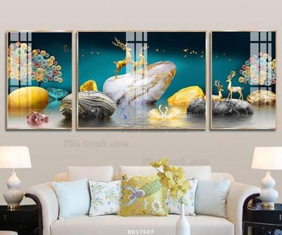 Tải về file gốc File tranh treo hiện đại HD17607 (chuẩn in ấn)