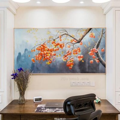 Tải file File tranh treo hiện đại HD17613 (gốc) chủ đề phong thủy