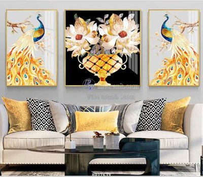 File gốc File tranh treo hiện đại HD17639 (in tráng gương) nghệ thuật