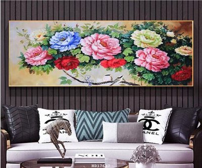 File in trần File tranh treo hiện đại HD17697 (file gốc) phong thủy