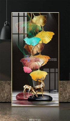 File tranh quảng cáo File tranh treo hiện đại HD17711 (download file gốc)