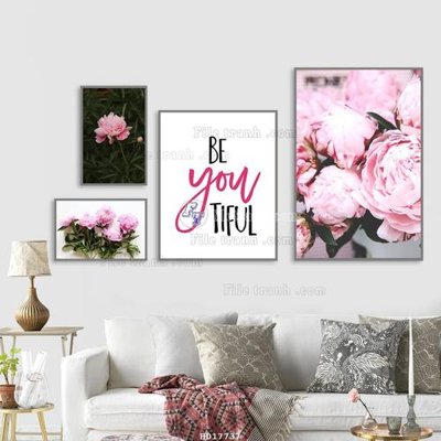 File ảnh File tranh treo hiện đại HD17737 (gốc) in Hiflex