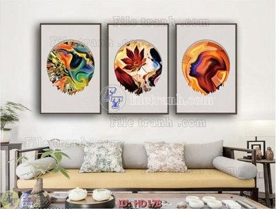 File tranh in mica File tranh hiện đại HD178 (độ phân giải cao)