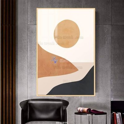 File gốc File tranh treo hiện đại HD17808 (in mica) làm bảng hiệu