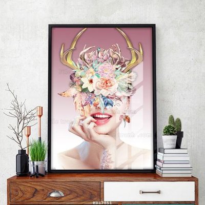 File in trần File tranh treo hiện đại HD17851 (bản gốc) phong cảnh