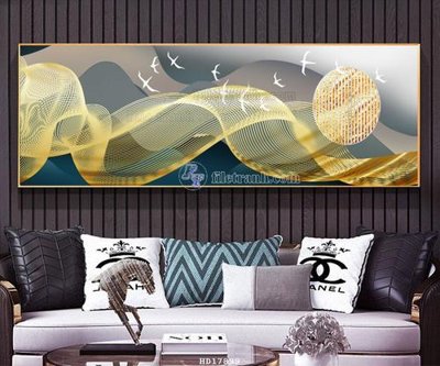 File PSD File tranh treo hiện đại HD17899 (bản gốc) cho nhà in