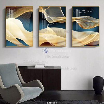 File tranh gốc File tranh treo hiện đại HD17900 (sắc nét từng chi tiết)