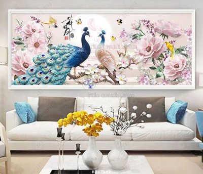 File tranh File tranh treo hiện đại HD17992 (file gốc) chuẩn màu in