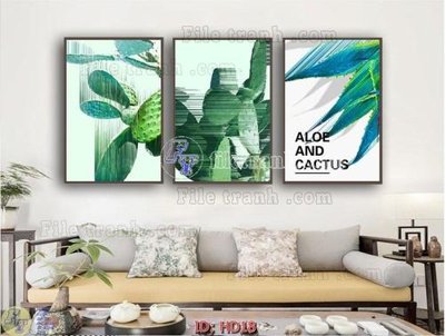 File tranh File tranh hiện đại HD18 (gốc) chủ đề thiên nhiên