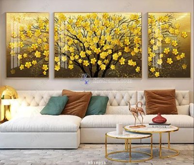 File gốc File tranh treo hiện đại HD18018 (trang trí) cho phòng khách