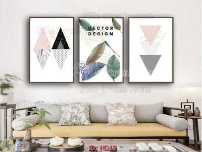 Hình ảnh file gốc in trần nhà File tranh hiện đại HD19