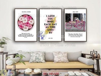 Download file gốc File tranh hiện đại HD199 (in mica) trang trí