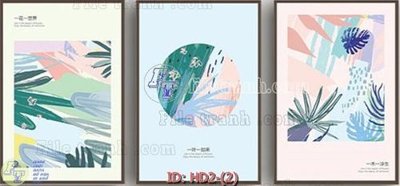 Download file gốc File tranh hiện đại HD2 (in mica) 3D