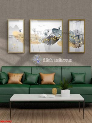 Download file gốc File tranh bộ hiện đại HD20017 (in mica) logo