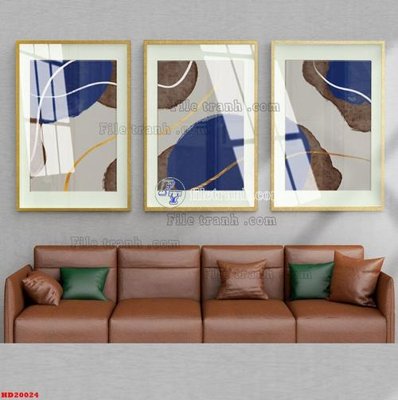 Mua file gốc File tranh bộ hiện đại HD20024 (chất lượng) tại Filetranh.com