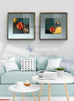 File tranh File tranh bộ hiện đại HD20057 (gốc) chủ đề thành phố