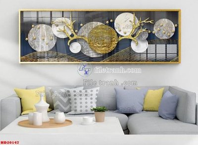 Tải file gốc File tranh bộ hiện đại HD20147 (in bạt) quảng cáo