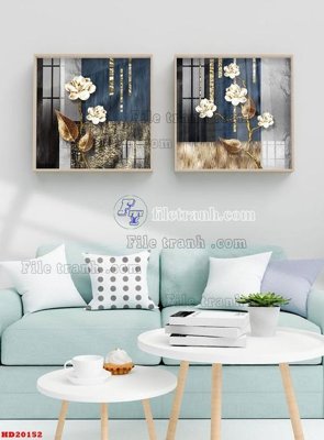 File tranh File tranh bộ hiện đại HD20152 (gốc) chủ đề trừu tượng