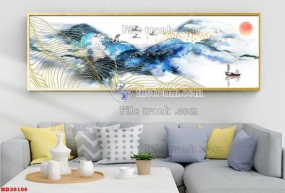 File gốc File tranh bộ hiện đại HD20186 (PSD/TIFF) độ phân giải cao