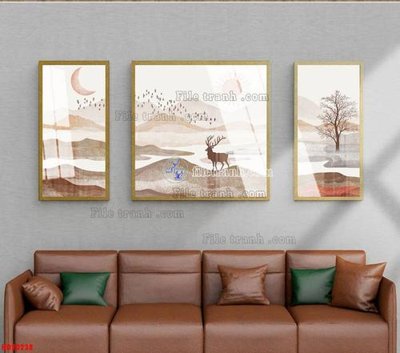 Download file File tranh bộ hiện đại HD20238 (chất lượng in ấn)