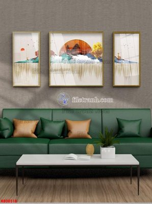 File ảnh File tranh bộ hiện đại HD20318 (gốc) in standee