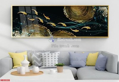 File in mica File tranh bộ hiện đại HD20320 (bản gốc) sắc sảo