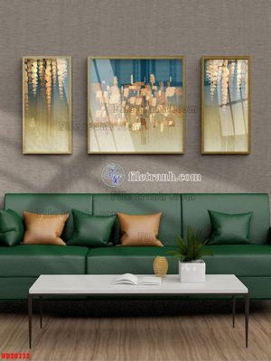 File gốc File tranh bộ hiện đại HD20332 (in mica) làm quà tặng