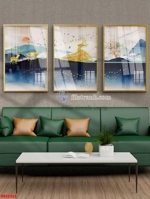 Download file File tranh bộ hiện đại HD20362 (gốc) in mica cao cấp