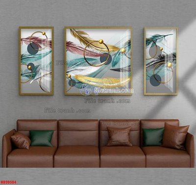 File gốc File tranh bộ hiện đại HD20504 (Filetranh.com) File tranh bộ hiện đại HD20504