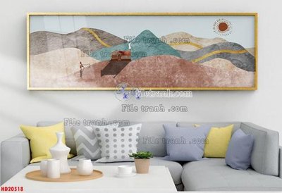 Download file tranh File tranh bộ hiện đại HD20518 (file gốc PSD)