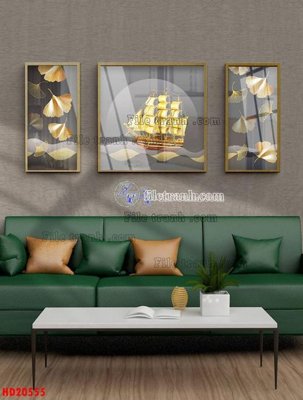 Download file File tranh bộ hiện đại HD20555 (gốc) cho xưởng in