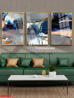 File in mica File tranh bộ hiện đại HD20564 (ảnh gốc) đẹp