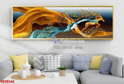 File in trần File tranh bộ hiện đại HD20568 (bản gốc) 5D