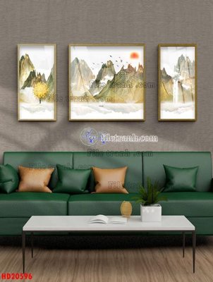 File in mica File tranh bộ hiện đại HD20596 (ảnh gốc) đẹp