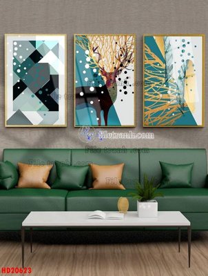 File PSD File tranh bộ hiện đại HD20623 (bản gốc) độ phân giải cao