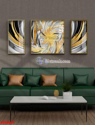 File tranh File tranh bộ hiện đại HD20639 (bản gốc) trang trí văn phòng