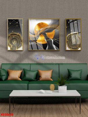 File tranh File tranh bộ hiện đại HD20658 (ảnh gốc) in trần 3D