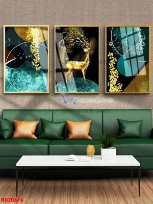 File gốc in ấn File tranh bộ hiện đại HD20676 chuẩn màu CMYK