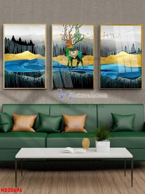 Tải file gốc File tranh bộ hiện đại HD20696 (in không vỡ ảnh)