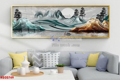 File ảnh gốc File tranh bộ hiện đại HD20749 không vỡ nét